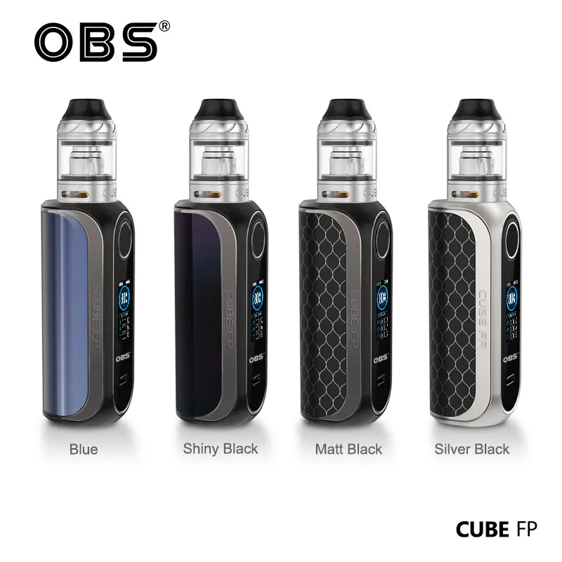 Оригинальный комплект OBS Cube FP 4 мл 18650 Ом M1 Box Kit 80 Вт макс. выход | Электроника