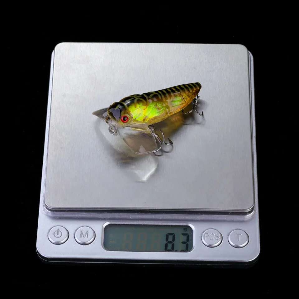WALK FISH приманка для ловли насекомых 3 7 см/8 г окуня Цикада искусственный кренкбейт