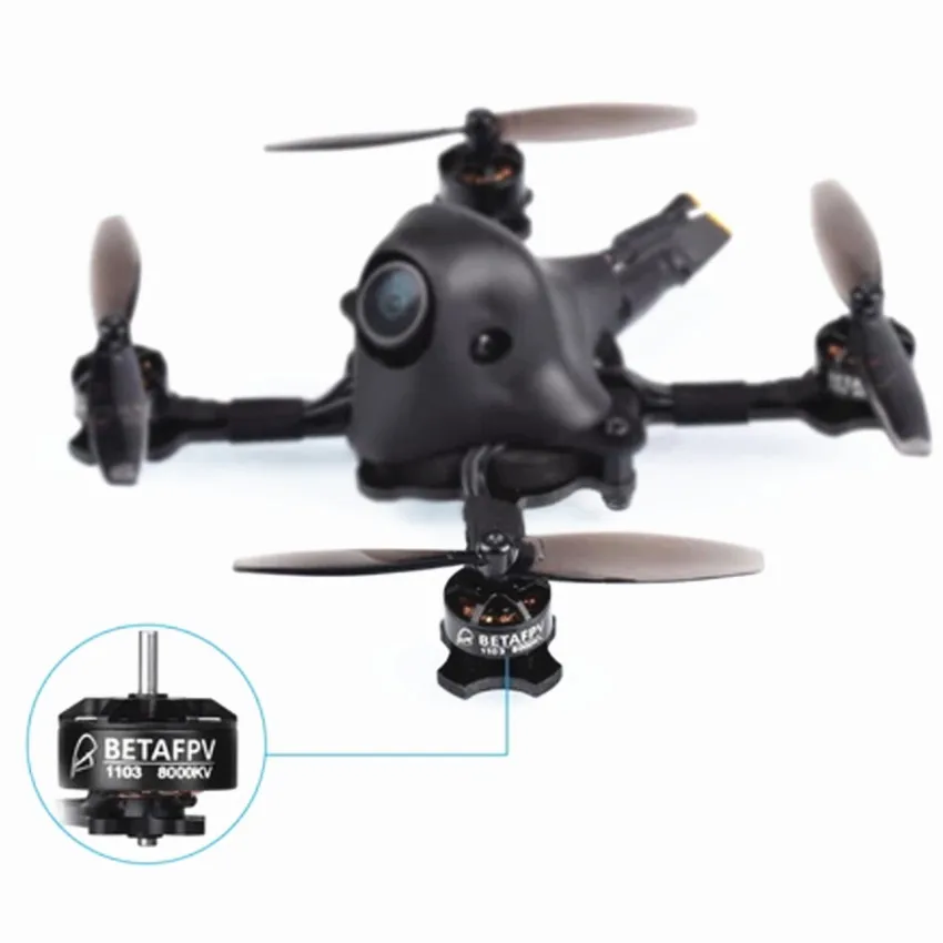 Betafpv 4S 100 мм FPV гонки через дроны зубочистки Квадрокоптер HX100 для внутренних и наружных полетов