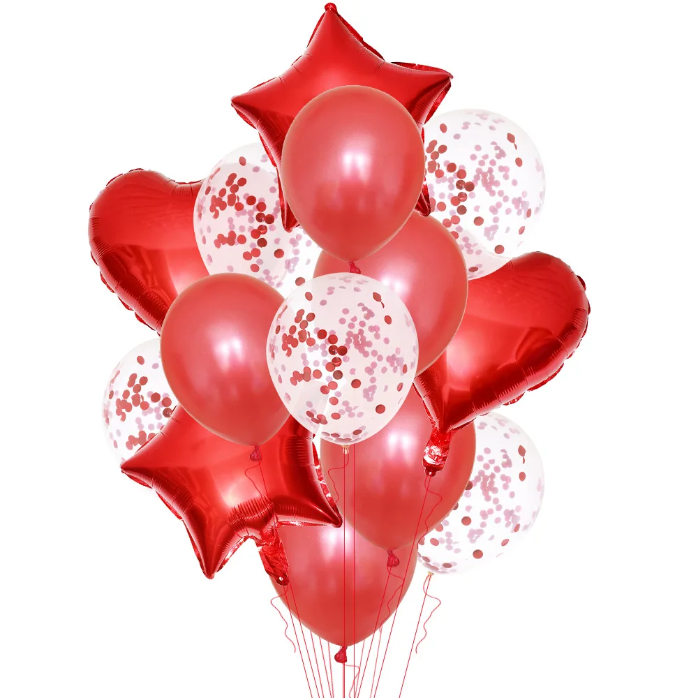 14pcs balloon1 Подставка для воздушных шаров на день рождения, свадьбу, вечерние держатель для шарика, Пластиковая Палочка для воздушных шаров, украшения для дня рождения, для детей и взрослых - Цвет: 14pcs balloon1