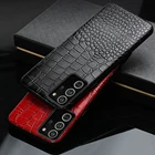 LANGSIDI Роскошный кожаный чехол для samsung note 20 ultra 10 ударопрочный кожаный чехол для samsung A32 a72 a52 a71 s20 ultra fundas