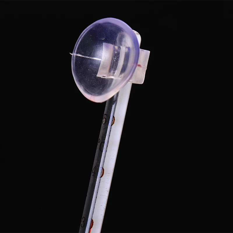 1 шт. термометр для аквариума с температурой всасывания стекло водонепроницаемый