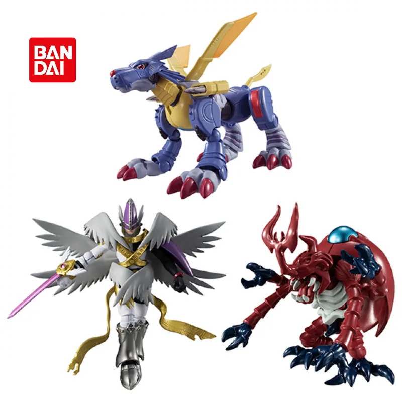 

Original BANDAI Digimon Adventure Were Garurumon Kabuterimon Box of eggs Anime characters Action PVC Collection Model Toy Anime