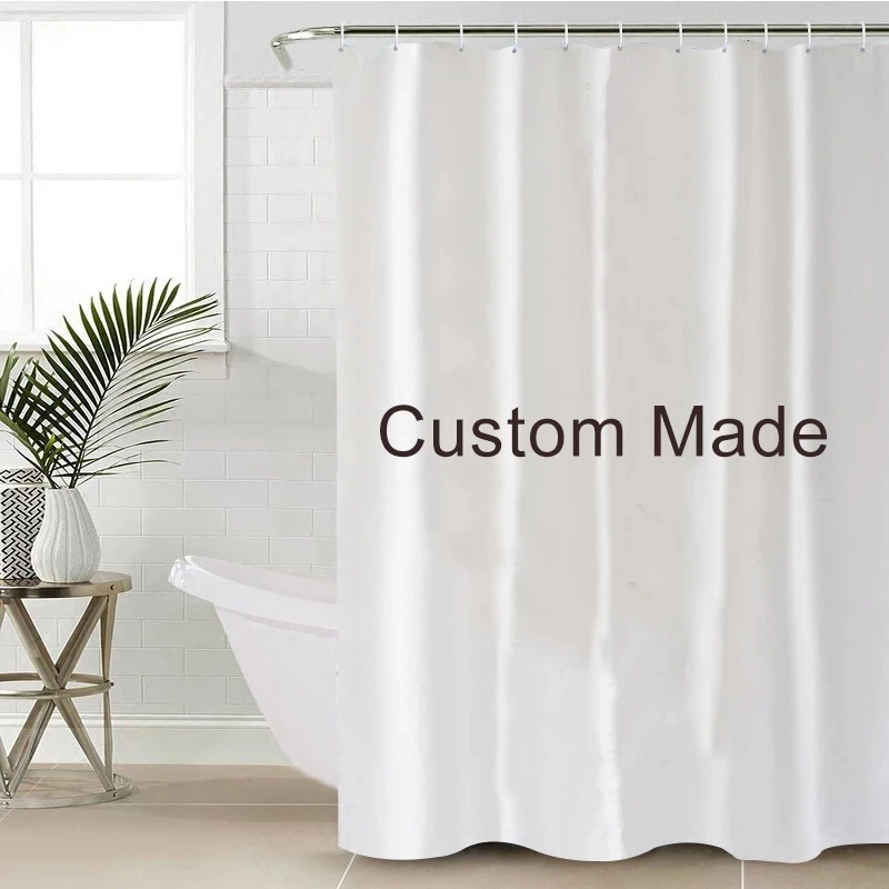 

Funny Shower Curtain Customize Your Name Home Bathroom Accessories Opaque Curtains
