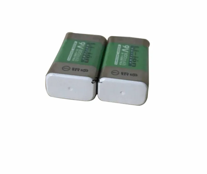 2 шт. сверхбольшая литий ионная батарея 9 в 800 мА · ч в|lithium battery|li-ion battery9v battery |