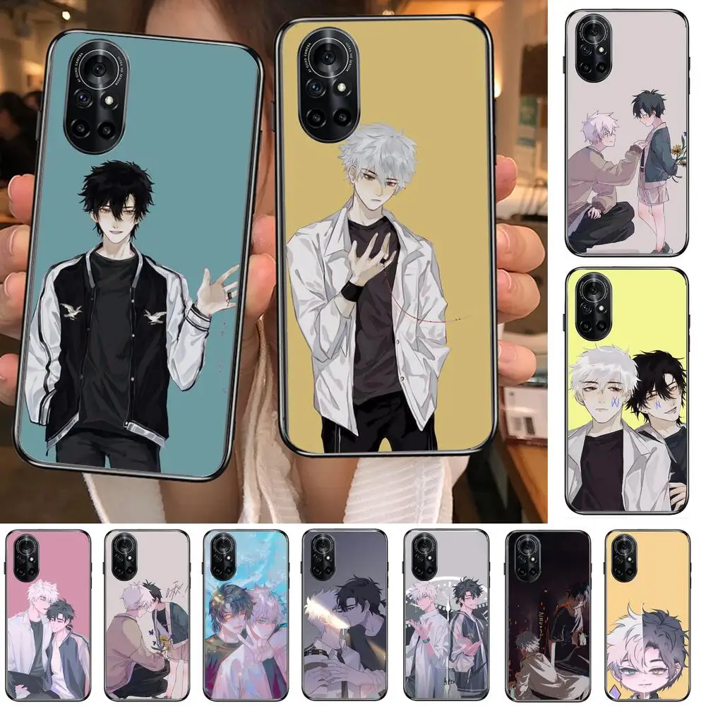 

Chinese Anime Tme agent Clear Phone Case For Huawei Honor 20 10 9 8A 7 5T X Pro Lite 5G Black Etui Coque Hoesjes Comic Fash de