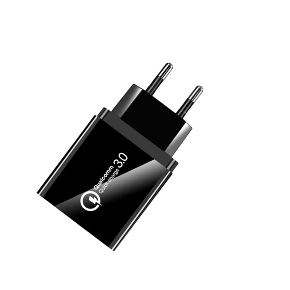 Зарядное устройство USB quick charge 3,0 для iPhone X 8 samsung S9 Xiaomi 9 huawei mate 20 p30, зарядное устройство для мобильного телефона с поддержкой DASH VOOC QC3.0