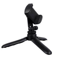 desktop live mobile phone stand tripod desktop stand portable 360 degree rotating simple stand suitable for mobile phone camera