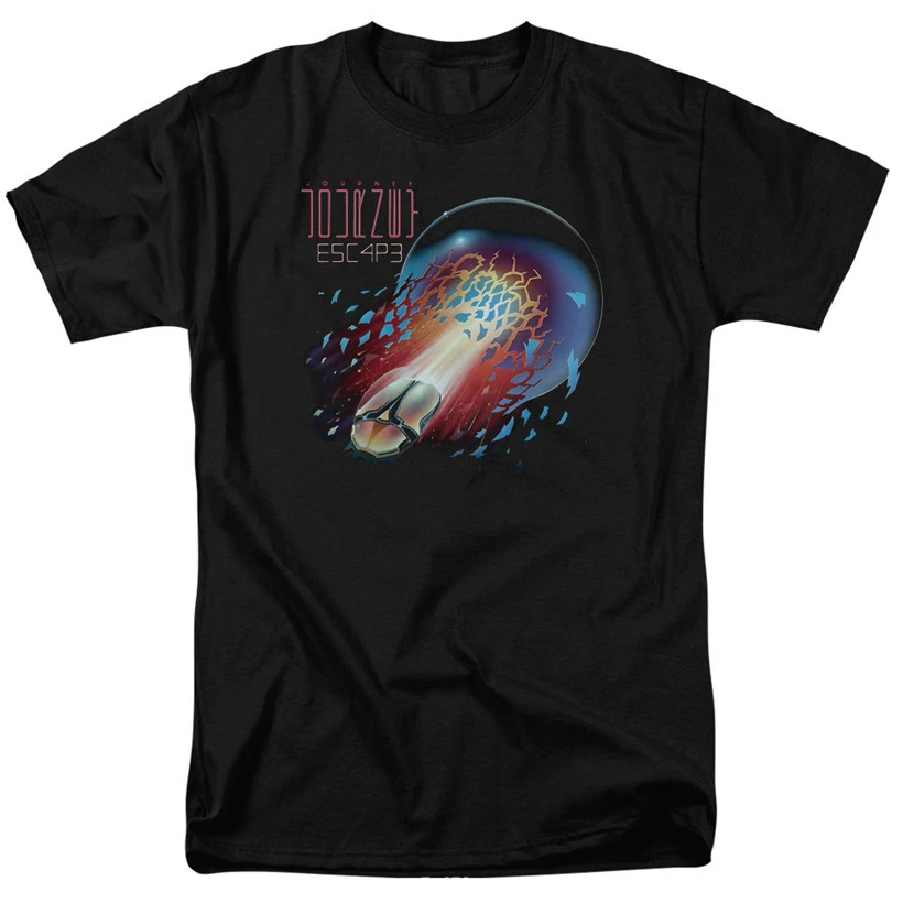 Journey Rock Band Escape Album Cover модель 1981 года лицензированные размеры для взрослых S 3XL