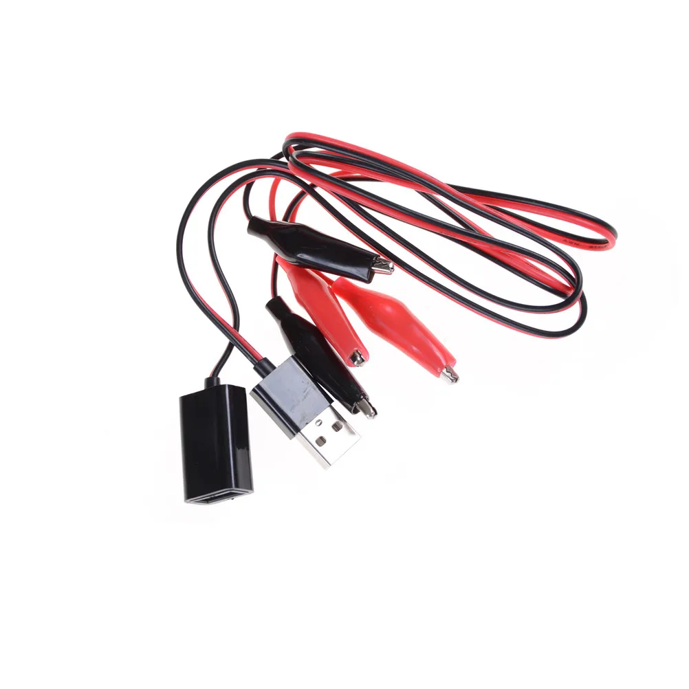 USB зажим-крокодил провод мужской/женский к тестер детектор постоянного