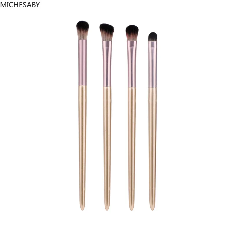 MICHESABY 4 винограда кисть для теней век портативная набор кистей макияжа смешивания