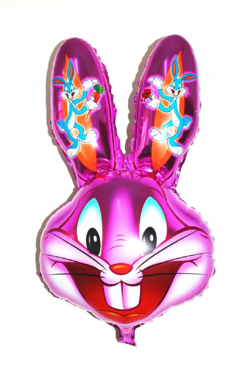 Пасхальные шары happy easter globos детские игрушки из кроличьей фольги воздушные для