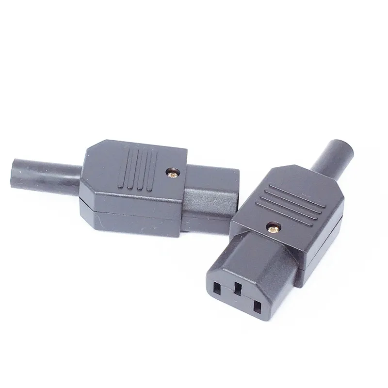 1 шт. цена оптовой продажи черный IEC 320 C13 гнездовой разъем Rewirable Мощность 3pin 10A /250V| |