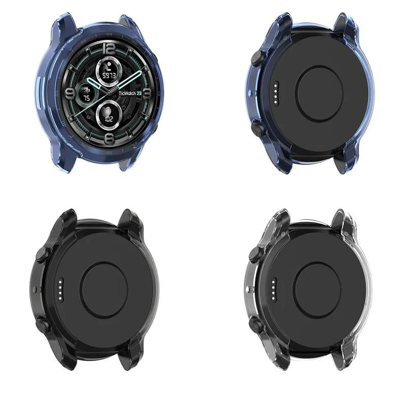 Полый защитный чехол из ТПУ для часов Ticwatch Pro3/Pro3 Lite Watch 2021 Новинка | Электроника