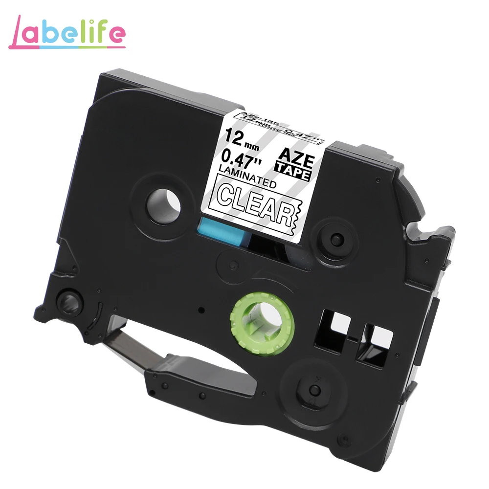 AZe-135 Labelife tze231 лента 1 шт. совместимый Brother PTouch для PT-D210 принтер этикеток 12 мм TZe 231 431 TZe TZ231 TZe-231 производитель этикеток - Цвет: AZe-135