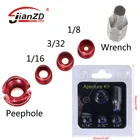 Комплект для стрельбы из лука, 3745 градусов, композитный лук, 3 шт.