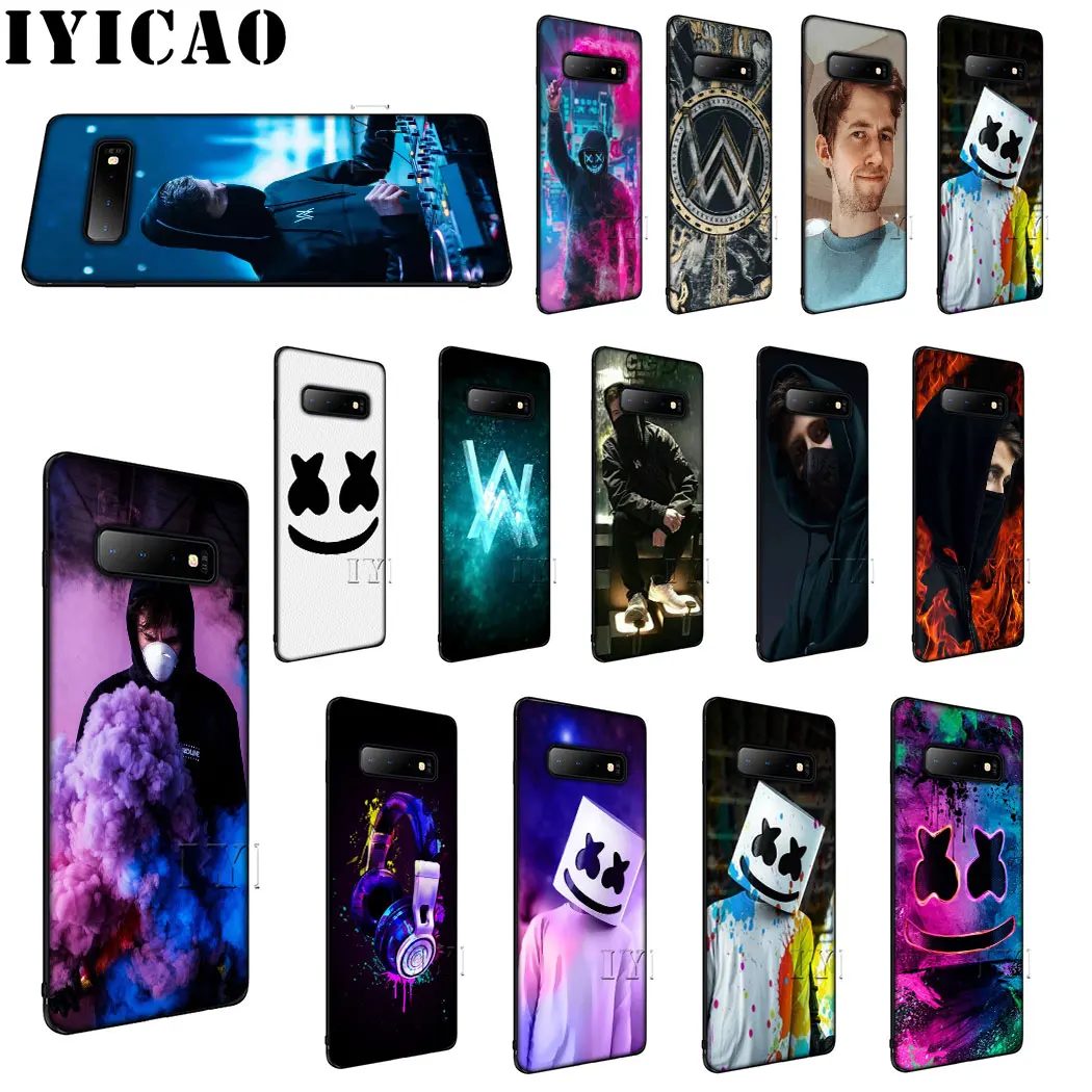 IYICAO Alan Olav Walker Мягкий силиконовый чехол для samsung S6 S7 S8 Edge S9 S10 Plus S10e