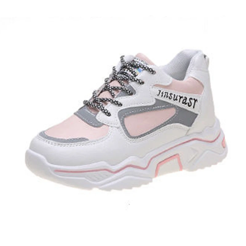 

Chunky Sneakers Shoes for Women Spring Casual Shoes Ladies Breathable Lightweight Walking Mesh Lace Up Sneakers Vulcanize Shoes6