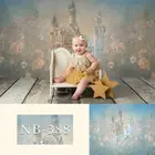 Mehofond фон для фотосъемки новорожденных замок Голубое облако балет детский душ День Рождения Вечеринка Фотофон Фотостудия