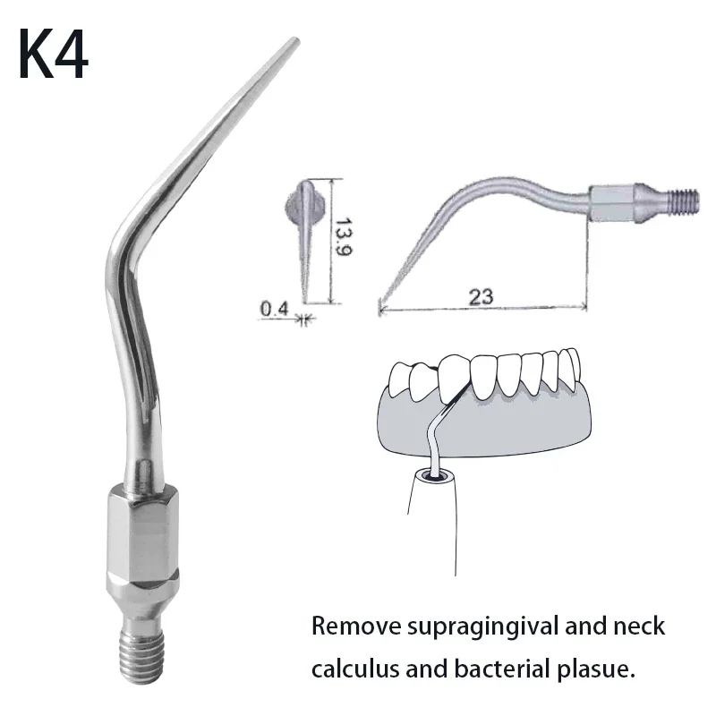 Наконечники скалера VVDental K1 K2 K3 K4 K5 K6 K7 для KOMET SONIC LINE AIR KAVO SONICFLEX DABI/SIRONA SIROAIR NSK TI-MAX Scale |