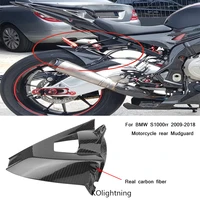 motorcycle rear mudguard modifi real carbon fiber rear fender silp on for bmw s1000rr 2009 2010 2011 2012 2013 2014 2018