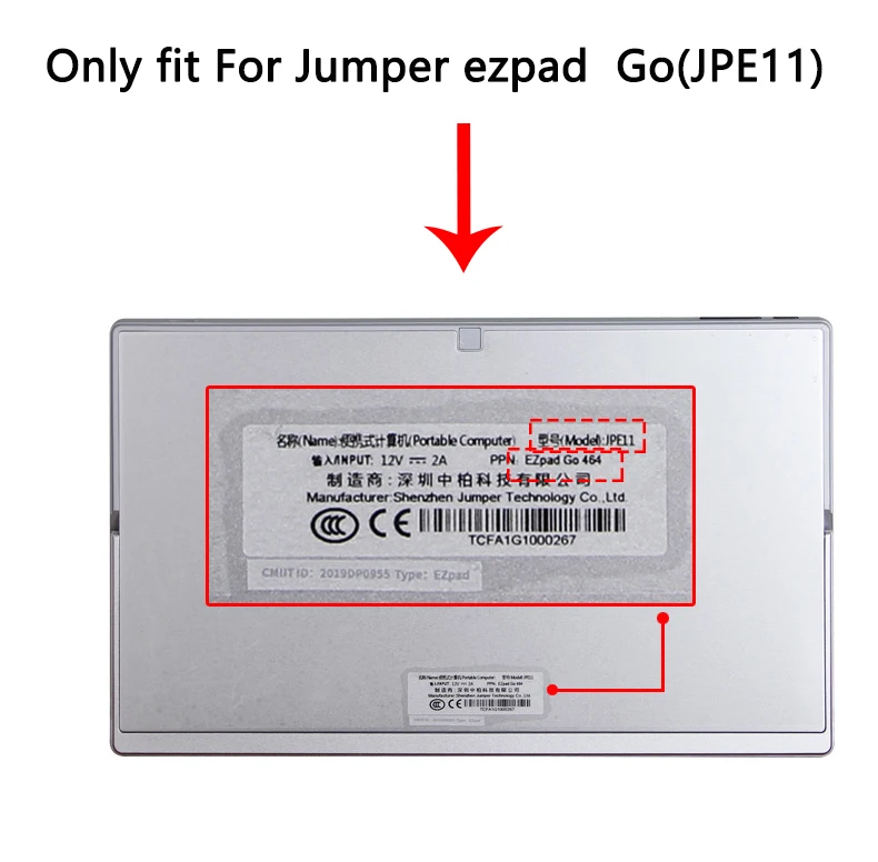 Чехол-подставка из искусственной кожи для планшетного ПК Jumper ezpad GO 11 6 дюйма