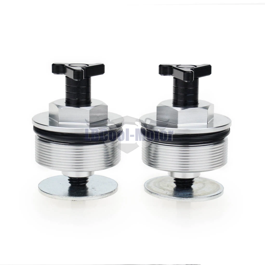 

43 мм колпачки вилок предварительной нагрузки для Yamaha FZ6 2004-2009 2005 2006 2007 FZ6S 2008 2007 FZ6N FZ-6N 2008-2009 треугольные вилочные болты