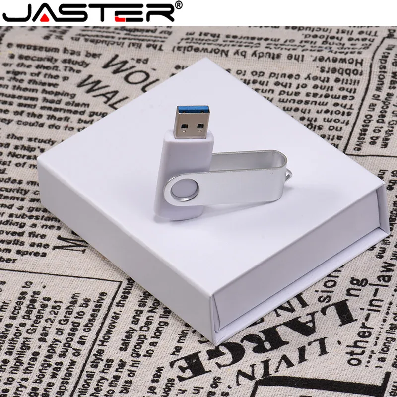 JASTER ODM OEM логотип черный/белый вращающийся USB 2,0 4 ГБ/128 ГБ версия флэш-накопитель карта памяти(хорошие товары для бизнеса