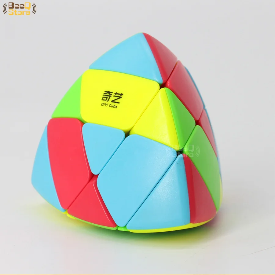 Qiyi рисовый кубик в форме клецки магический Mastermorphix Fat Puzzle Профессиональный Magico Cubo