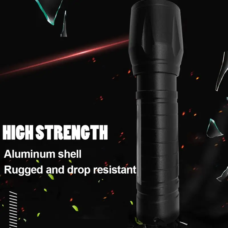 Встроенный аккумулятор сильный светильник фокус Мини светодиодная вспышка