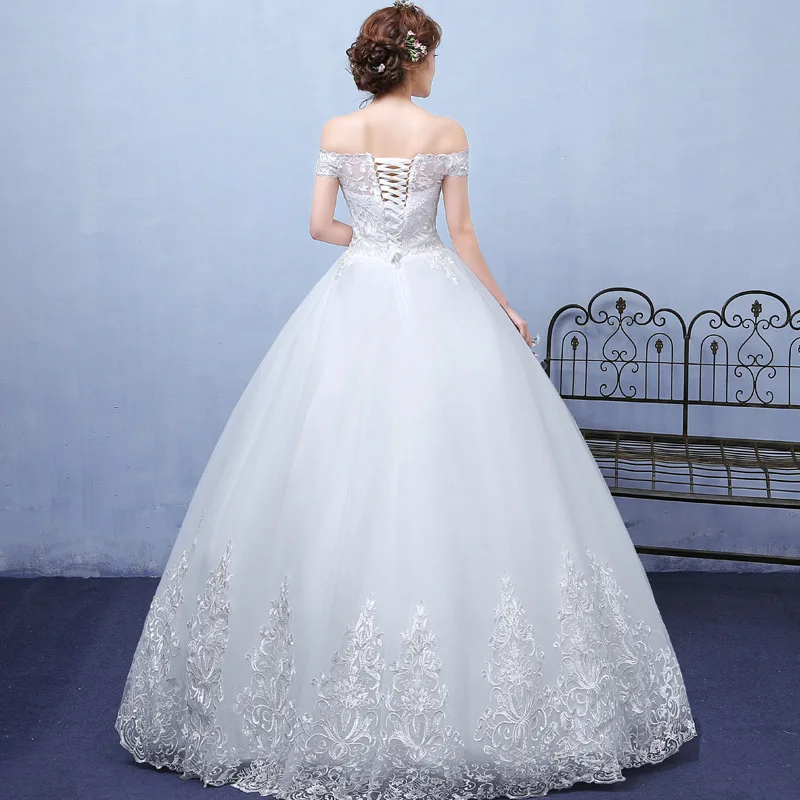 Роскошное новое простое платье для невесты LAMYA кружевные Элегантные Свадебные
