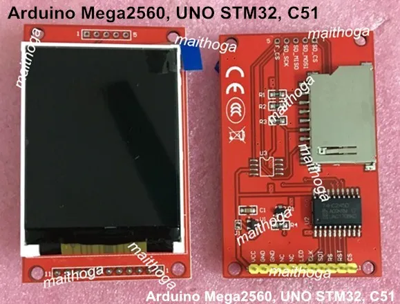 UNO Mega2560 2 дюймов 11PIN SPI 16BIT RGB 65K цветной TFT ЖК-дисплей экран с адаптером платы ILI9225