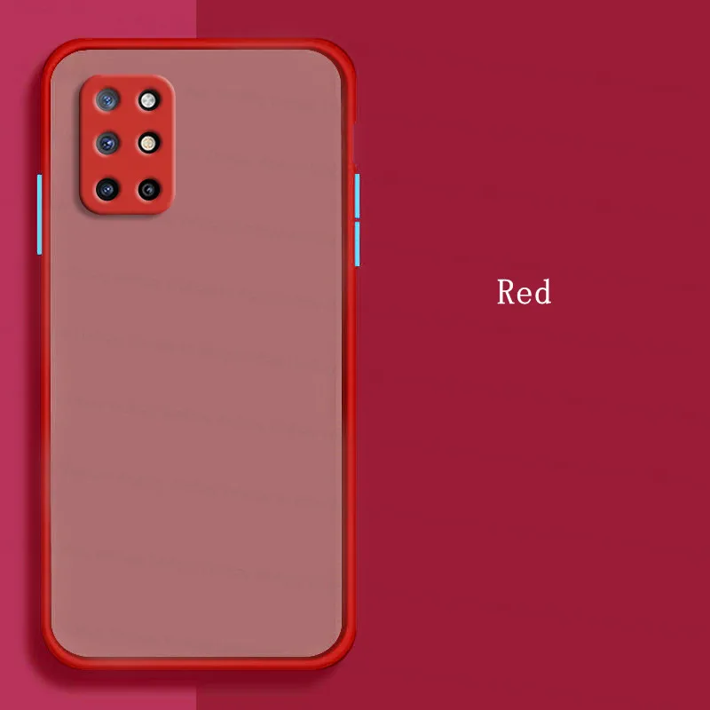 For OnePlus 8T Case for OnePlus 8T 9R 9 Pro Cover Silicone Matte Translucent Shockproof Bumper Coque For OnePlus 8T 9R 9 Pro