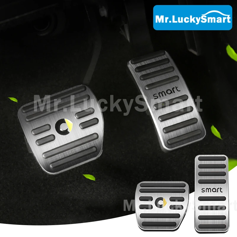 

Car Brake Accelerator Pedal Non-Slip Cover Decorative Cover For Mercedes Smart 453 Fortwo Forfour Interior Products Accessories