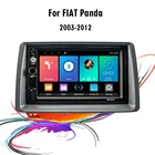 Easteregg для FIAT Panda 2003-2012 7 дюймов 2 Din Автомобильный мультимедийный плеер с рамкой GPS-навигация Android Авторадио