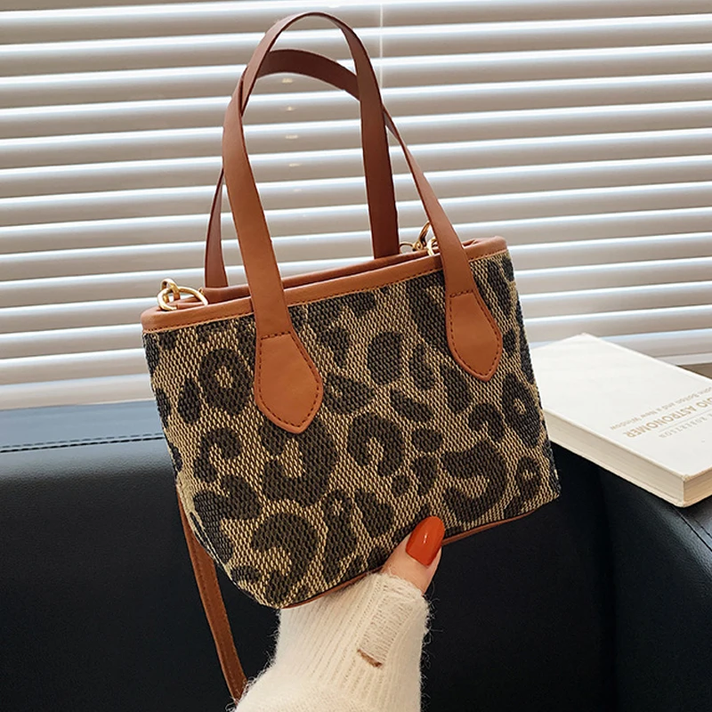 

Недорогая женская модная сумка через плечо с леопардовым рисунком, женская дизайнерская Диагональная Сумка через плечо для женщин