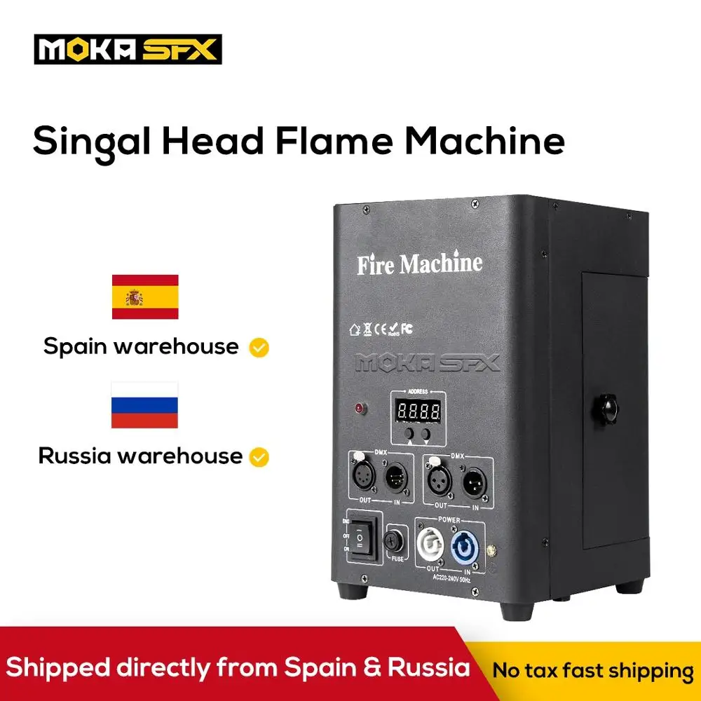 Испания и доставка по России Dmx Пожарная машина спрей огнеметы сценический струи