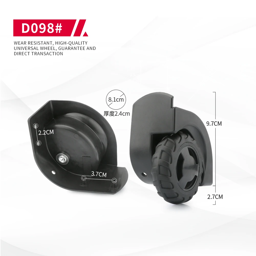 DiLong D098 Travel Case Aviation Flight Case Storage Box Components  Wheels Reinforced Shock-absorbing And Wear-resistant Caster