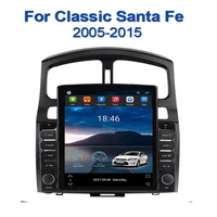 car radio multimedia player for hyundai classic santa fe 2005 2006 2015 gps navigation no 2din tesla screen 2g 32g android 4g