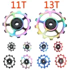 Керамический Шкив 11T 13T для горных и шоссейных велосипедов, задний переключатель передач, шкив для горных велосипедов, детали для колес