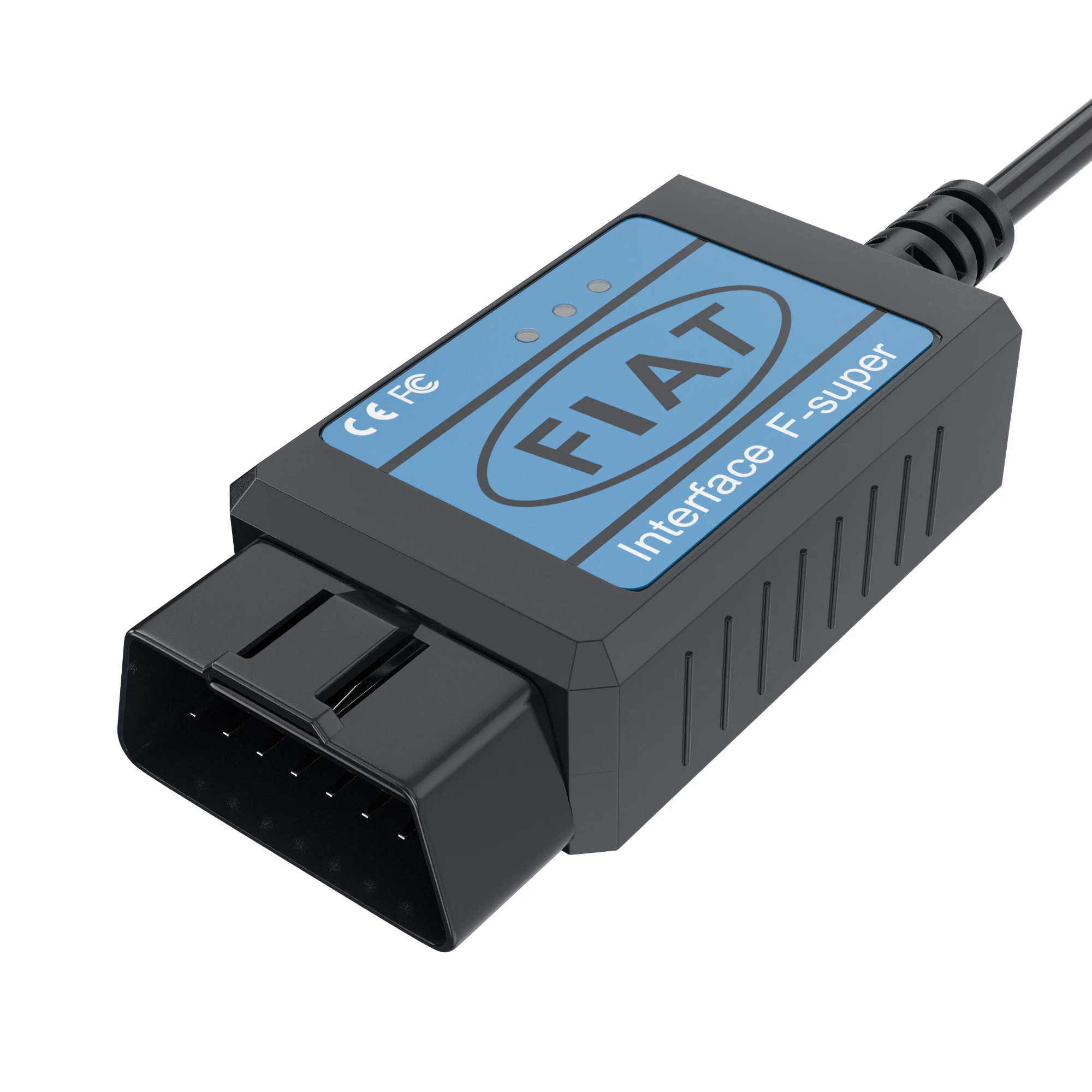 OBD2 диагностический инструмент для Fiat сканер Интерфейс F Super EOBD бесплатная