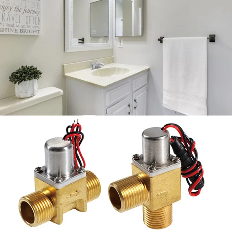 

Energy-Saving Water Flow Pulse Solenoid Valves Bistable Water Control Brass