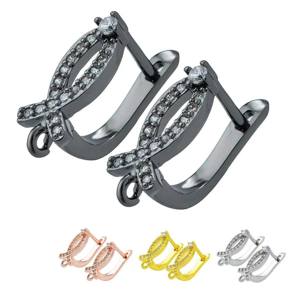 Peixin новые очаровательные латунные ювелирные серьги крючок сделай сам аксессуары