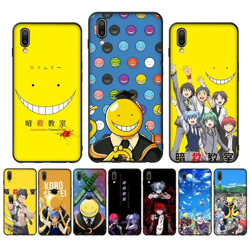 

Assassination Classroom Phone Case For Oppo Reno Realme C3 6Pro For vivo Y91C Y17 Y19 Capa