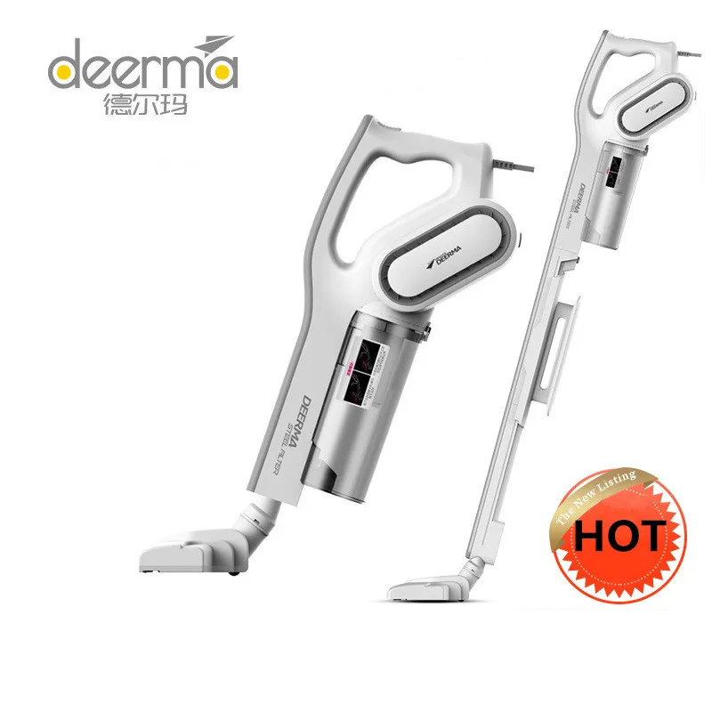 Горячий Deerma DX700 ручной пылесос бытовой бесшумный 15 кПа сильный всасывающий
