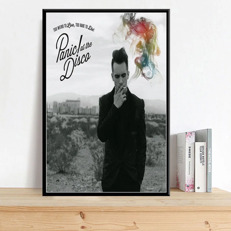 

Panic! At The Disco Hot Album Pray For The Wicked Music Cover Rock Music Art Painting Silk Canvas Poster Wall Home Decor