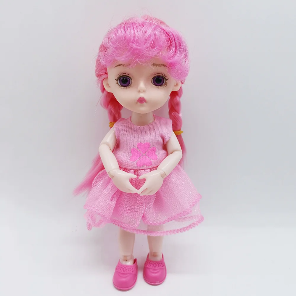 1/12, 16 см, BJD, платье для кукол, одежда, 13 суставов, сделай сам, милое, BJD, принцесса, куклы, модное платье, костюм, платье для девочек, куклы, аксессуары