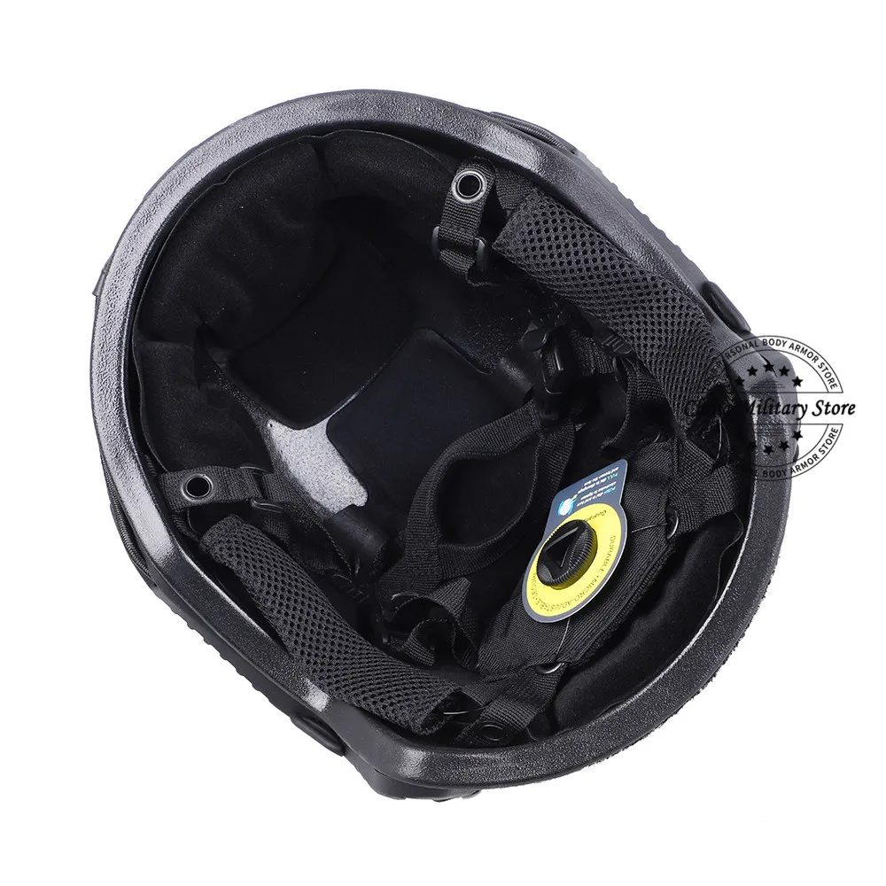 

Military NIJ 3A UHMW-PE Advanced Helmet Pads Tactical Ballistic Helmet Level IIIA Bullet Proof Helmet