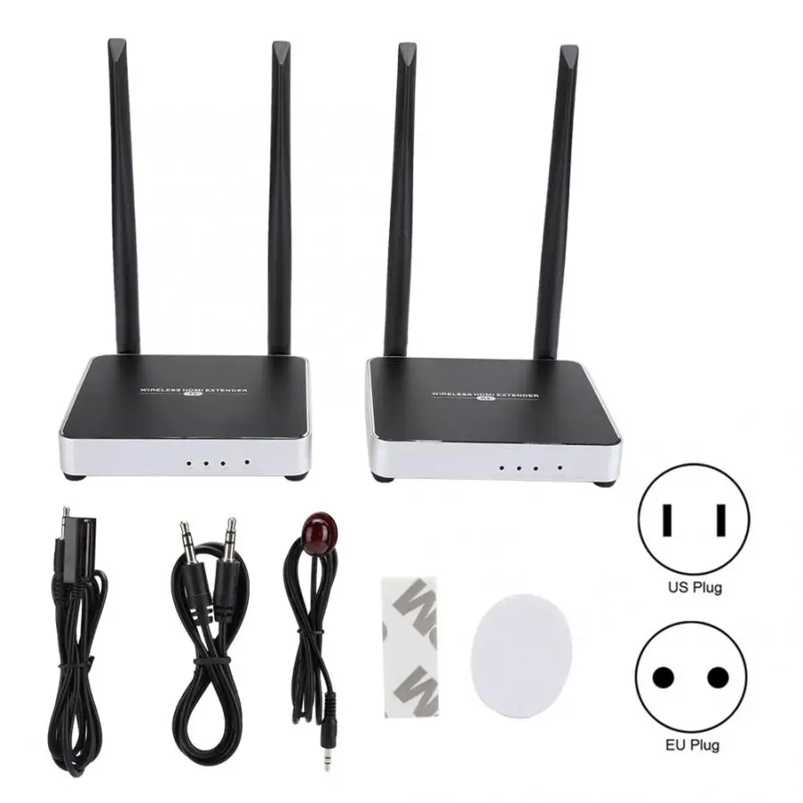 24dbm RF 802.11a/N Беспроводной WI FI 1080P HDMI удлинитель передатчик/хост приемник с 3 5 мм