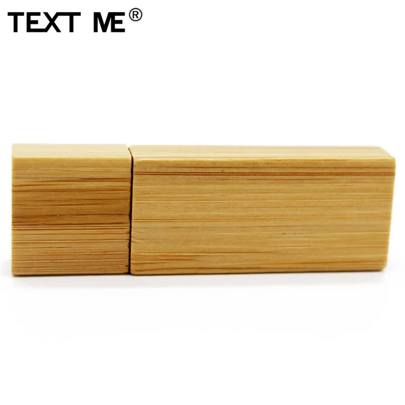 TEXT ME 5 модель Флешка из кленового дерева usb флеш накопитель 2 0 4 ГБ 8 16 32 64 фото